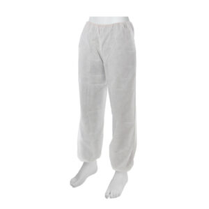 HYGOCLEAN® broek PP 40gr wit L Doos 50 x 1st