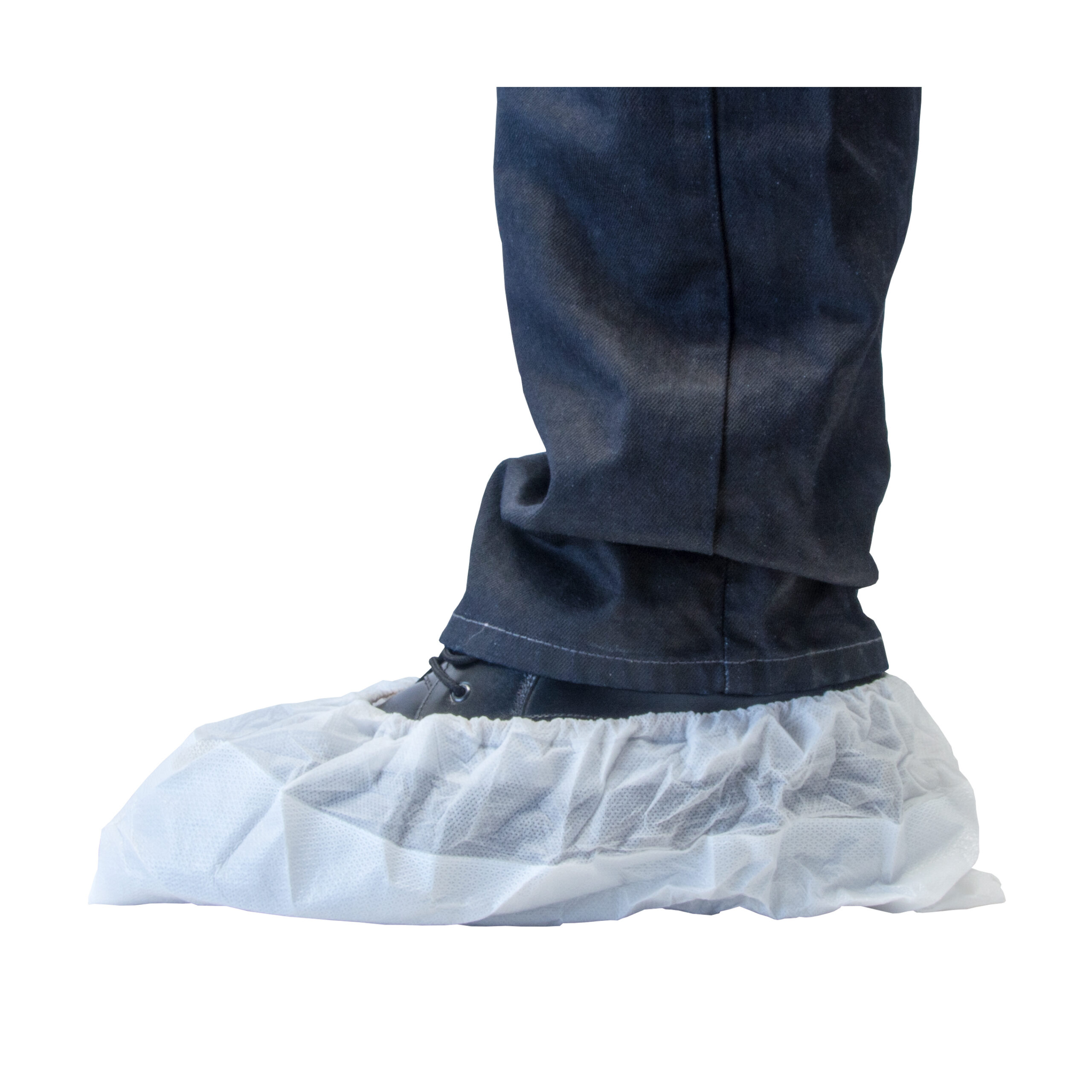 HYGOCLEAN® overschoen PP-PE wit/wit 70Mu geruwd Doos 200st