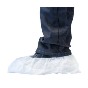 HYGOCLEAN® overschoen CPE wit Doos 10 x 50st 41 x 15cm antislip-antistat