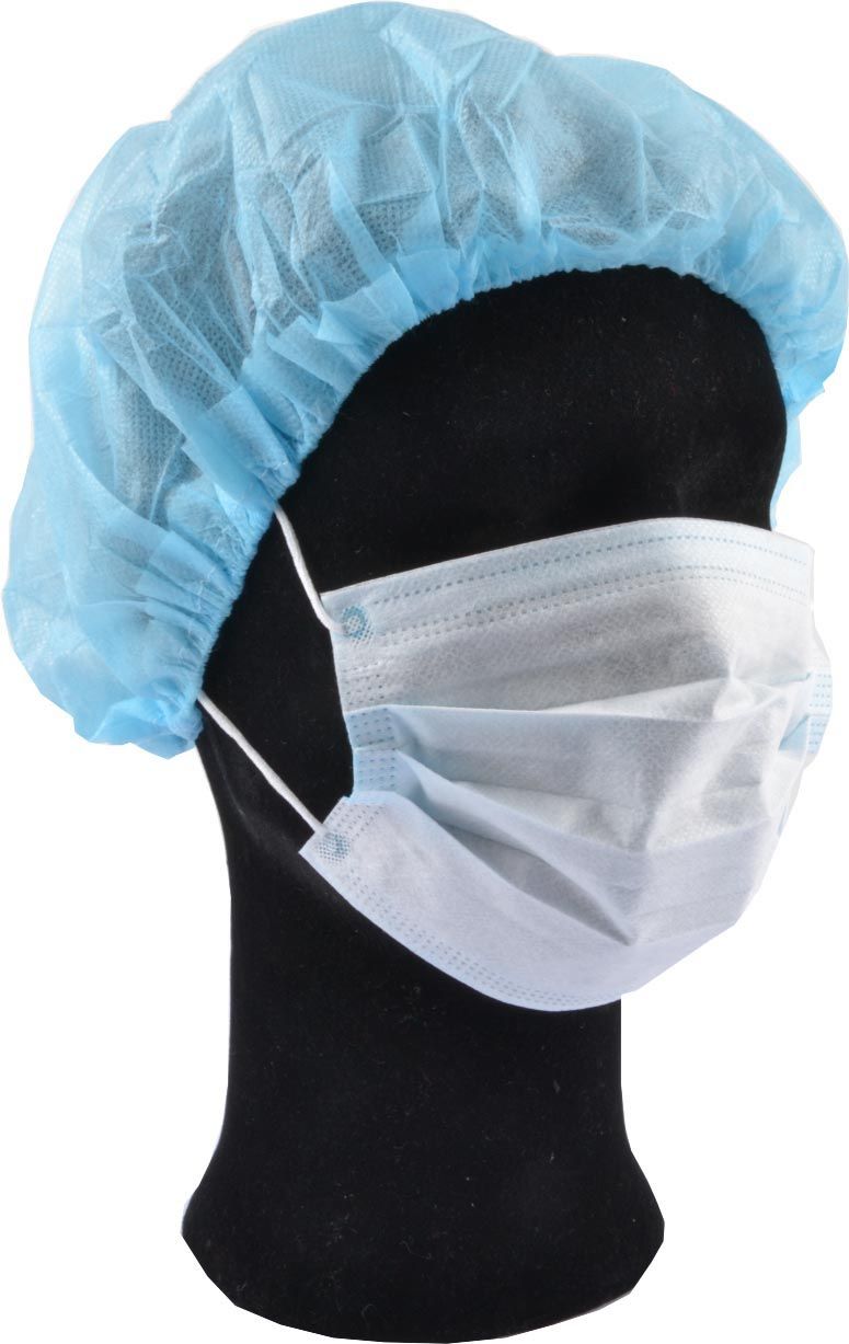 Haarnet Micromesh Maat: XL , blauw 10x20st.