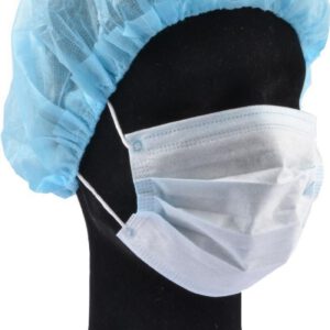 Haarnet Micromesh , blauw 10x20st.