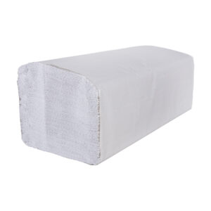 Handdoek 2-lgs wit rec Z-vouw Doos 20 x 160 vel 25 x 23cm