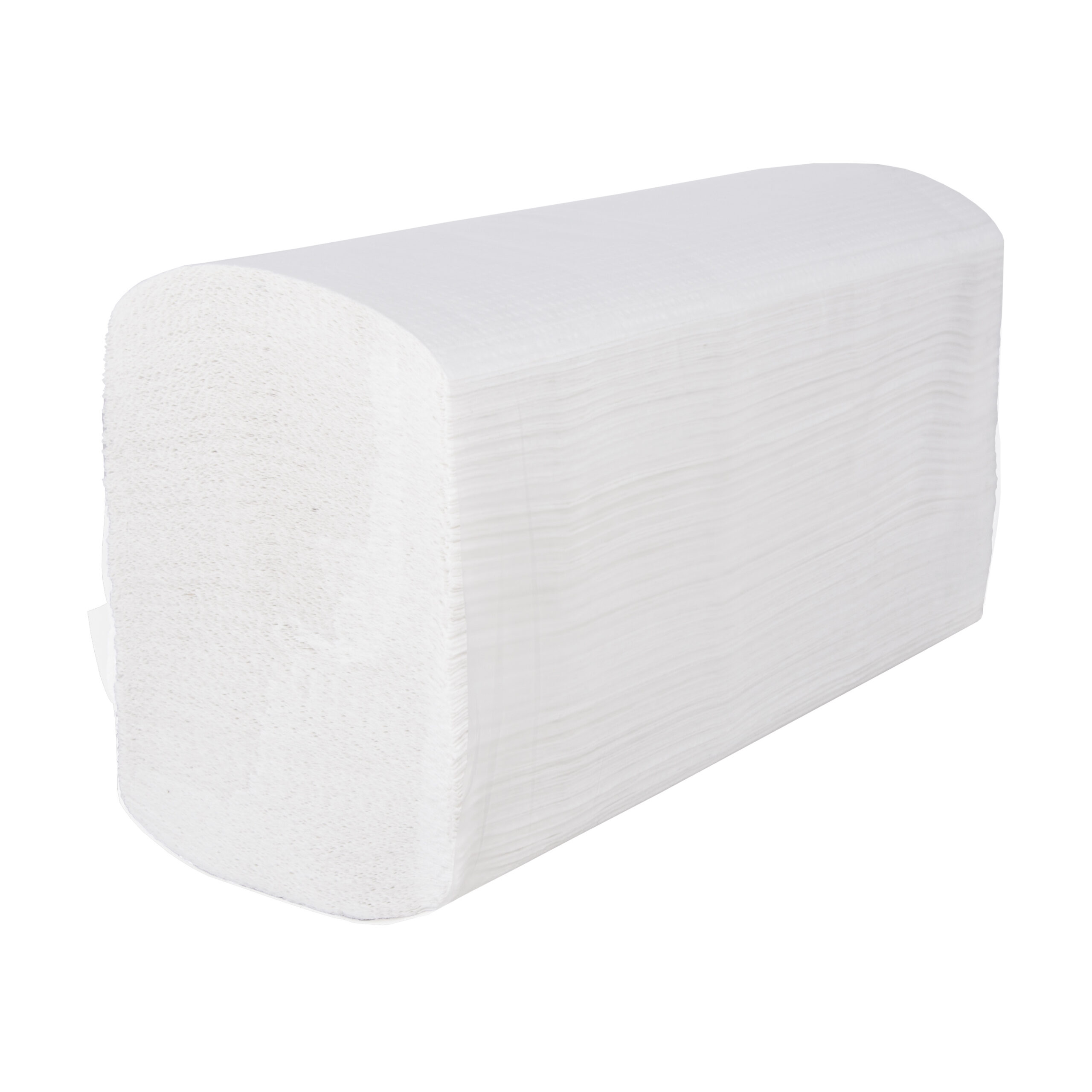 Handdoek 2-lgs wit cell ZZ-vouw Doos 25 x 150 vel 21 x 24cm