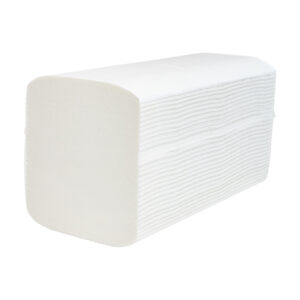 Handdoek 3-lgs wit cell interfold ECOLABEL Doos 20 x 125 vel 21 x 32cm