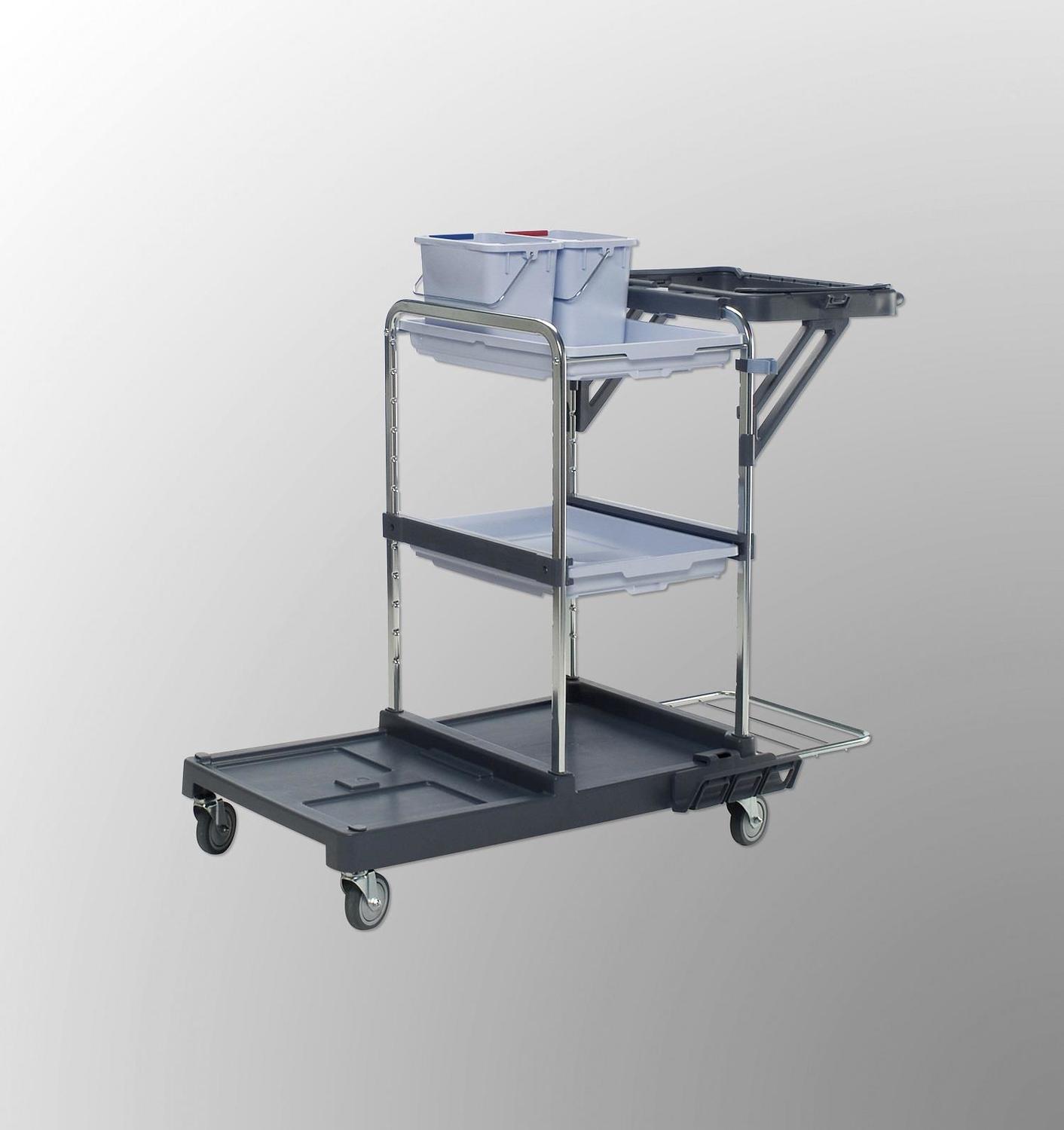 Vileda Origo 300 FX werkwagen - flexibel basismodel voor gebruik met de UltraSpeed Pro methode