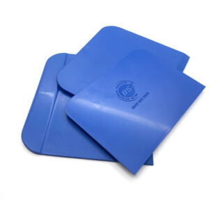 BST detecteerbare schraper, 138x130x3,5mm blauw