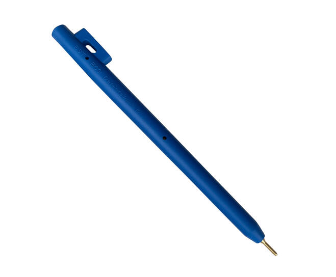 BST EcoV2 etecteerbare pen met lus, blauw/blauw, 50st.