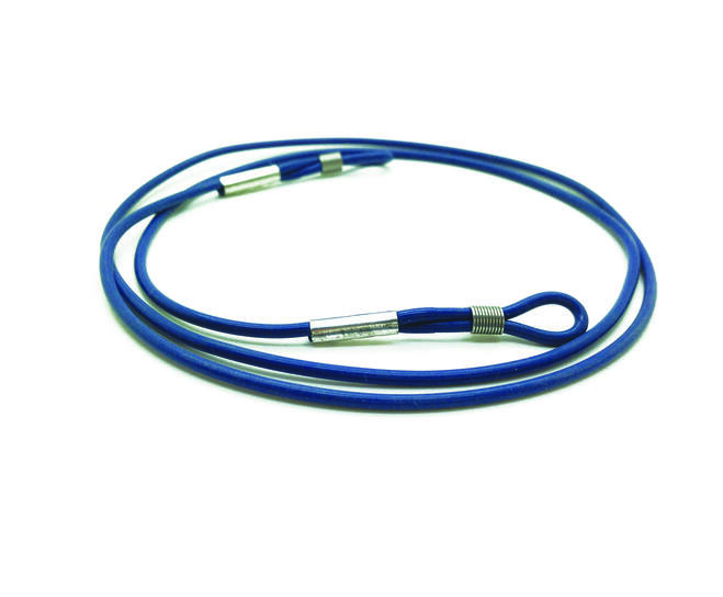 BST detecteerbare brillenkoord, verstelbaar, blauw, 5st.