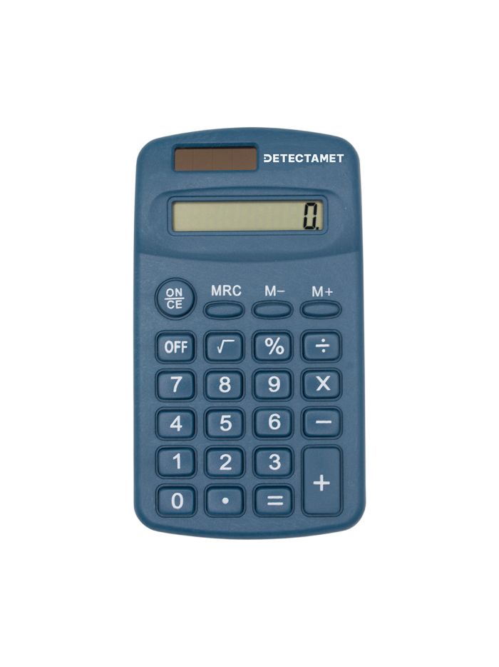 Metaaldetecteerbare rekenmachine