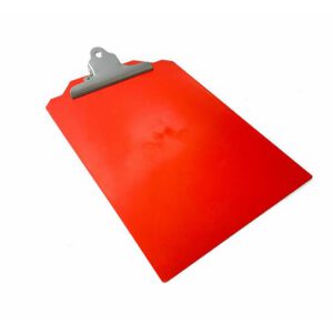 BST Detecteerbaar A4 Klembord, rood