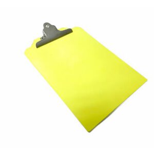 BST Detecteerbaar A4 Klembord, geel