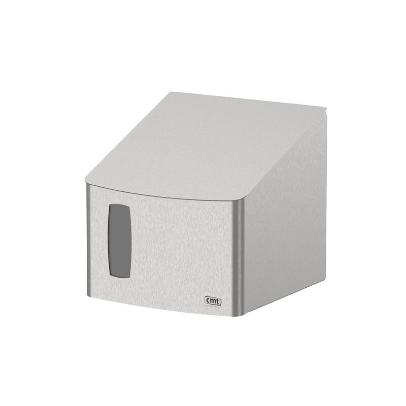 Swoosh universeel dispenser RVS lxbxh: 29.5x28.6x28.6cm