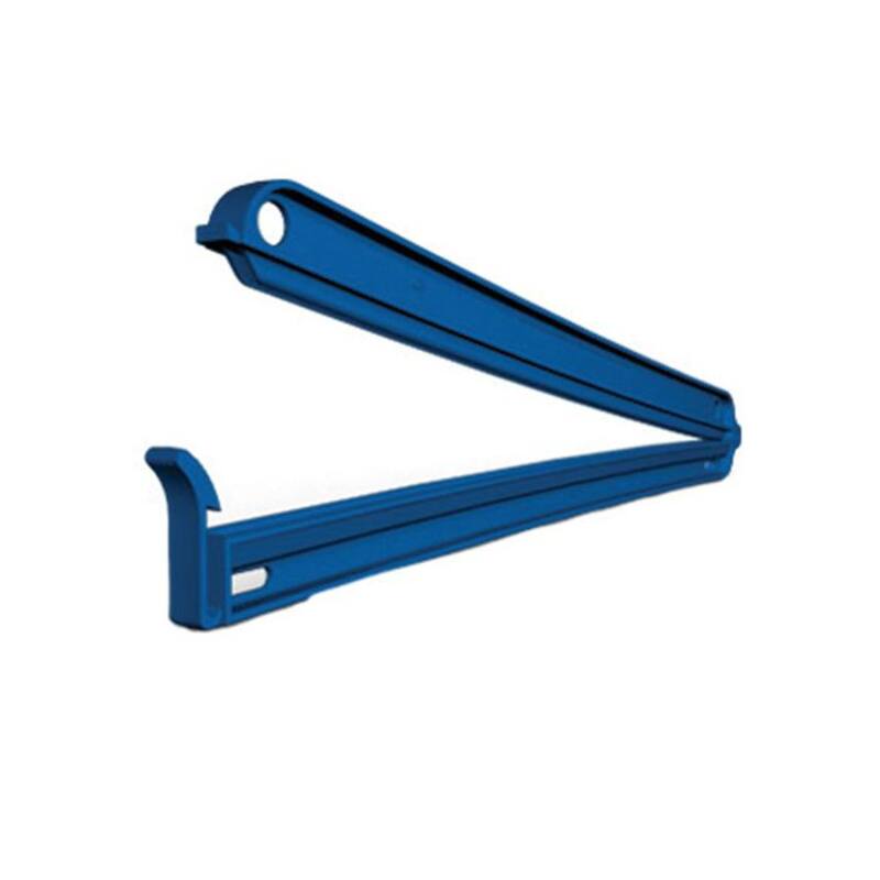 BST zakkensluiter 320mm blauw